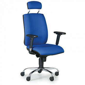 Kancelářská židle FLEXIBLE modrá
