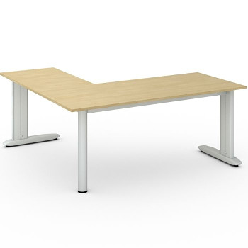 Stůl FLEXIBLE L, bříza, 1800x1800