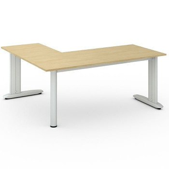 Stůl FLEXIBLE L, bříza, 1800x1600