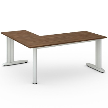 Stůl FLEXIBLE L, ořech, 1800x1600