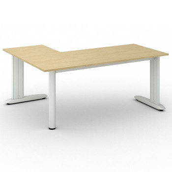 Stůl FLEXIBLE L, bříza, 1800x1400