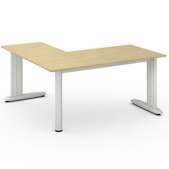 Stůl FLEXIBLE L, bříza, 1600x1600