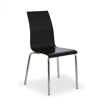 Židle BELLA černá 4 ks