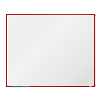 Magnetická tabule 1500x1200 mm, červený rám