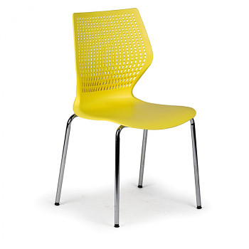 Jídelní židle POLY žlutá