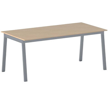 Jednací stůl 1800x 900x 750, buk, podnož šedá, BASIC