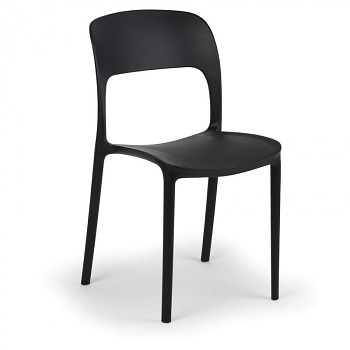 Jídelní židle REFRESCO, černá