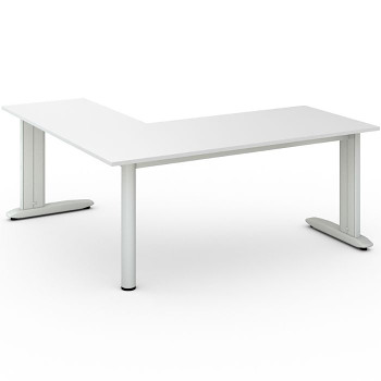 Stůl FLEXIBLE L, bílá, 1800x1800