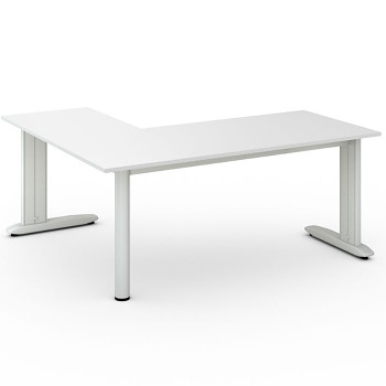 Stůl FLEXIBLE L, bílá, 1800x1600