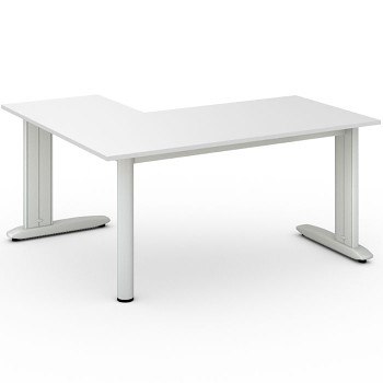 Stůl FLEXIBLE L, bílá, 1600x1400