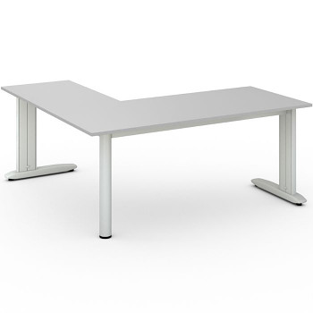 Stůl FLEXIBLE L, šedá, 1800x1800