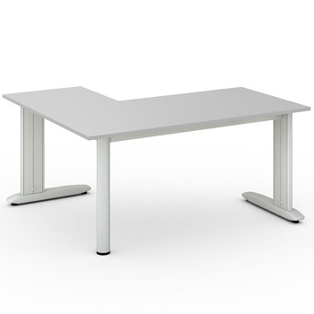 Stůl FLEXIBLE L, šedá, 1600x1400