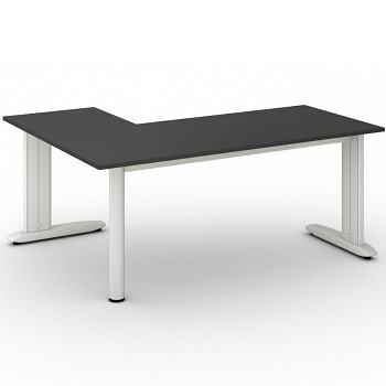 Stůl FLEXIBLE L, antracit, 1800x1400