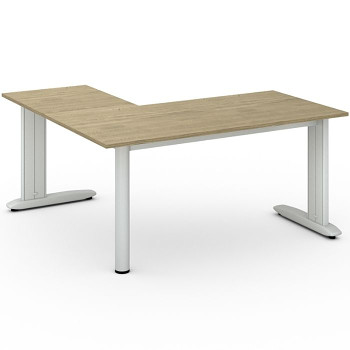 Stůl FLEXIBLE L, dub přírodní, 1600x1600
