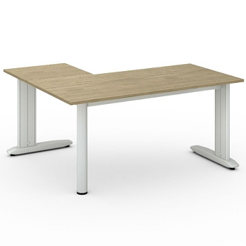 Stůl FLEXIBLE L, dub přírodní, 1600x1400